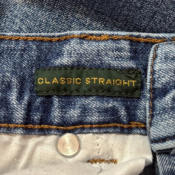 LRL Lauren Jeans Co Ralph Lauren Petite 12P Women’s Classic Straight Reg Wash - Picture 9 of 9